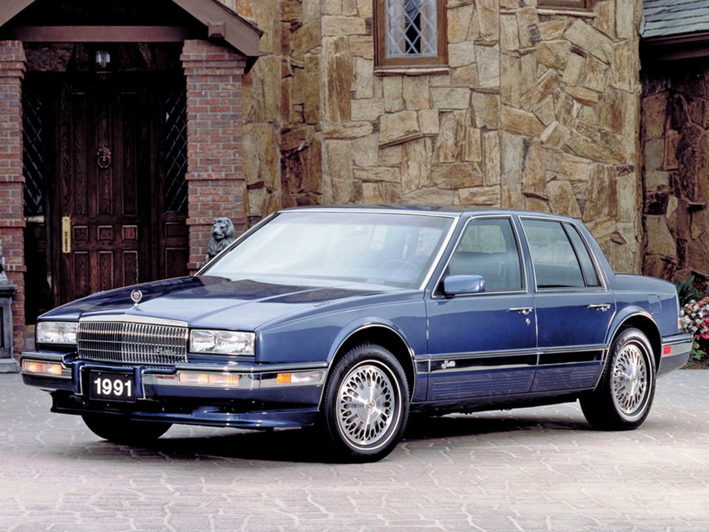 Cadillac Seville 3 поколение, рестайлинг, седан (05.1988 - 04.1991)